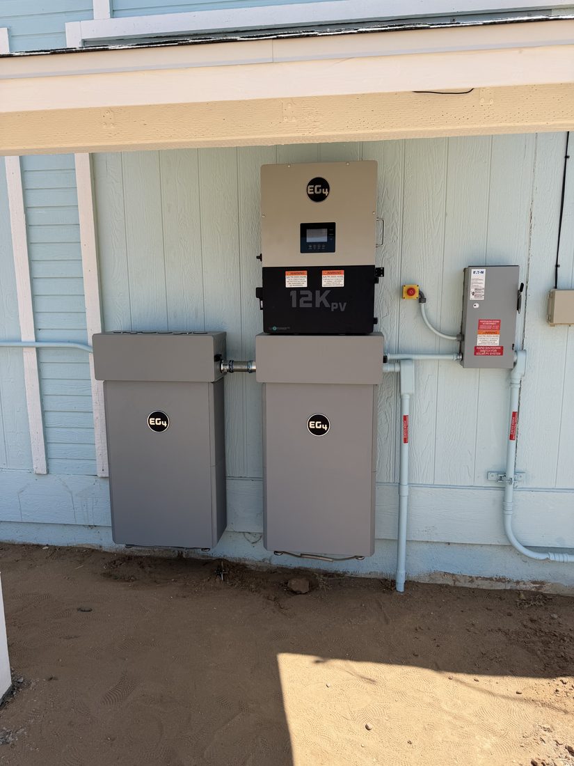 6.4 kW in Phelan, CA installed by Van Mierlo Builders and Solar